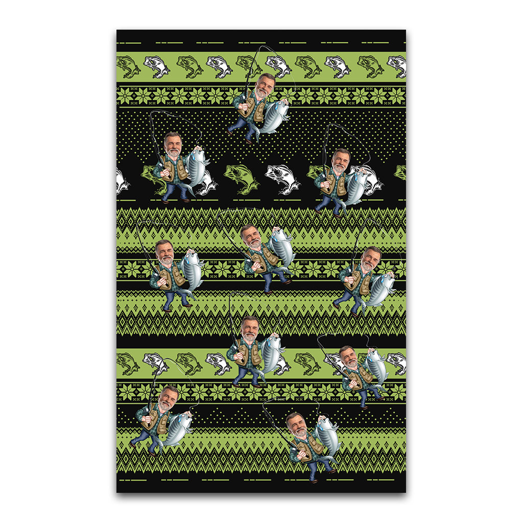 Passionné de pêche ? - Tapis de pêche personnalisé