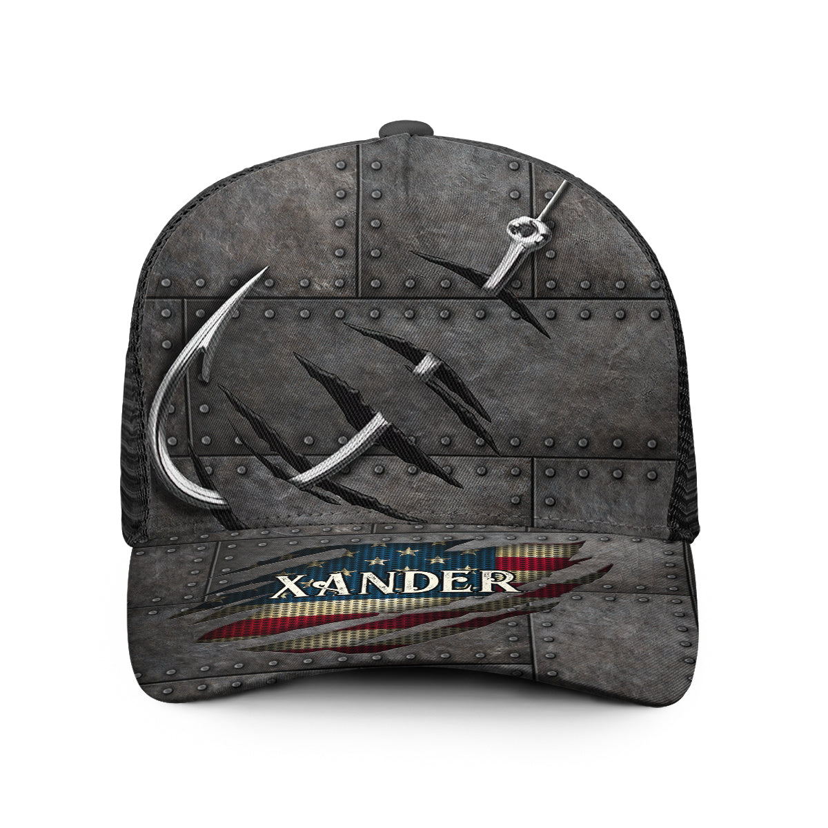 Fishing Hook Cool Design - Personalized Fishing Trucker Hat
