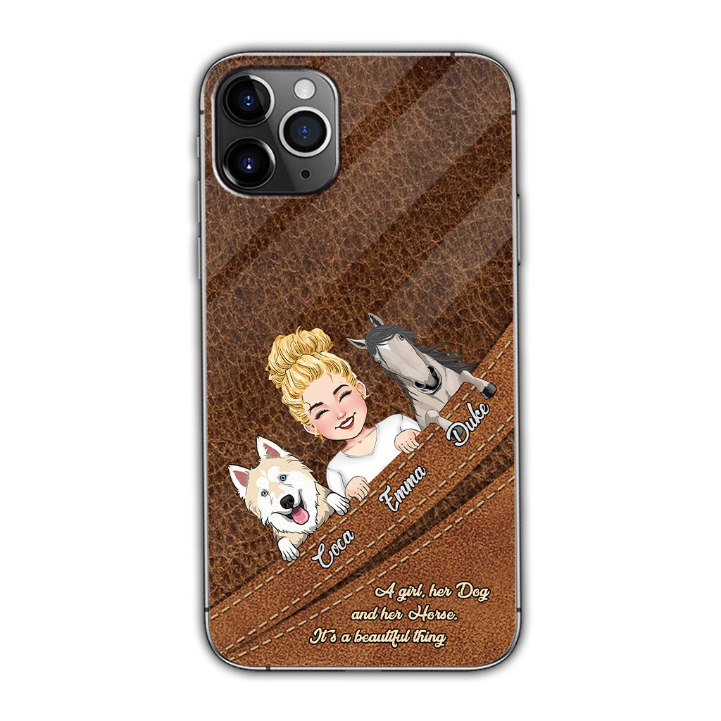 Quelle belle chose ! - Coque de téléphone personnalisée avec motif cheval
