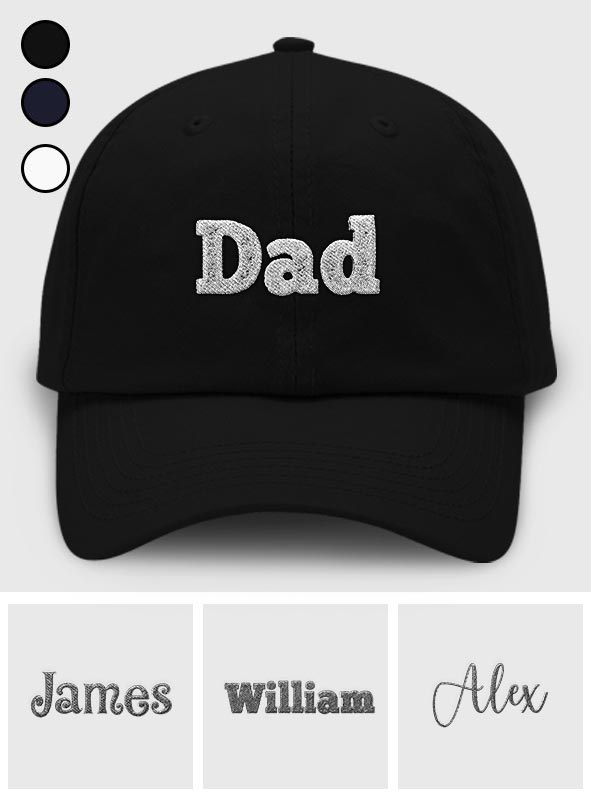 Custom Name - Personalized grandson Embroidered Classic Cap