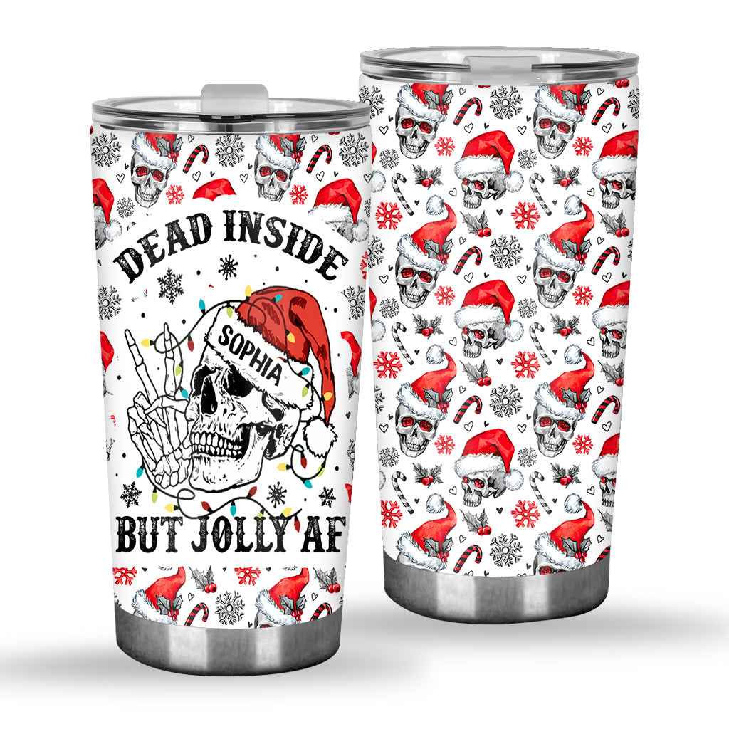 Mort à l'intérieur mais joyeux à souhait - Gobelet personnalisé tête de mort