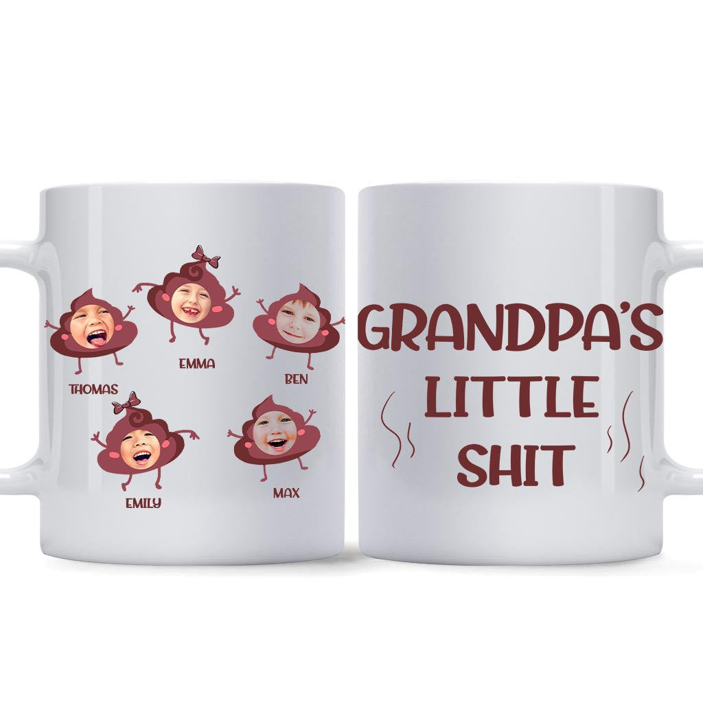 Le petit con de papa - Cadeau pour papa, grand-père, maman, oncle, tante, grand-mère - Mug personnalisé