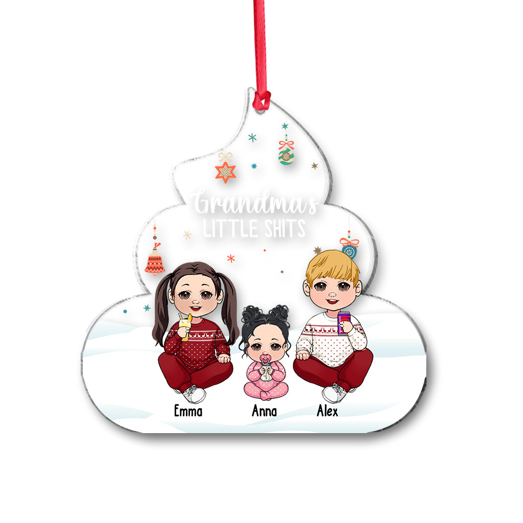 Little Cuties - Personalized Grandma Ornament