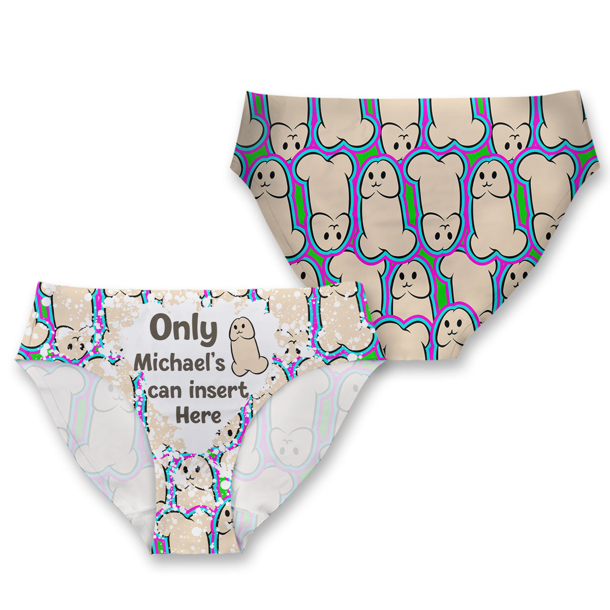 Only You - Personalized Couple Women Briefs