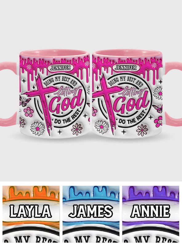 Doing My Best - Personalized Christian Accent Mug