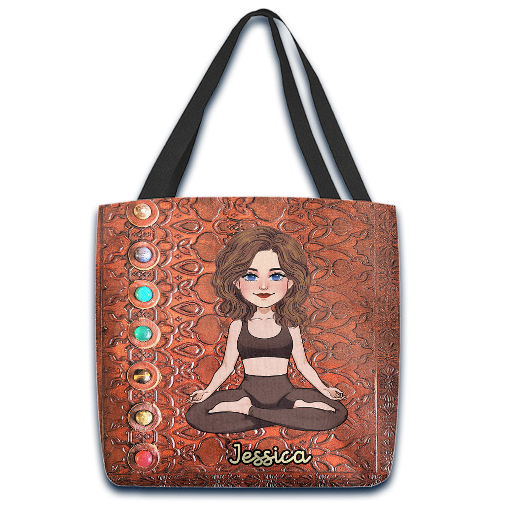 Namaste - Sac fourre-tout de yoga personnalisé