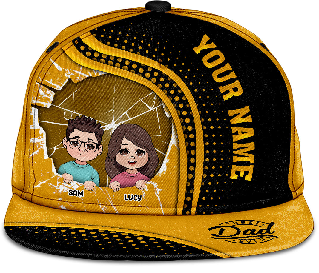 Meilleur papa du monde - Casquette personnalisée pour papa