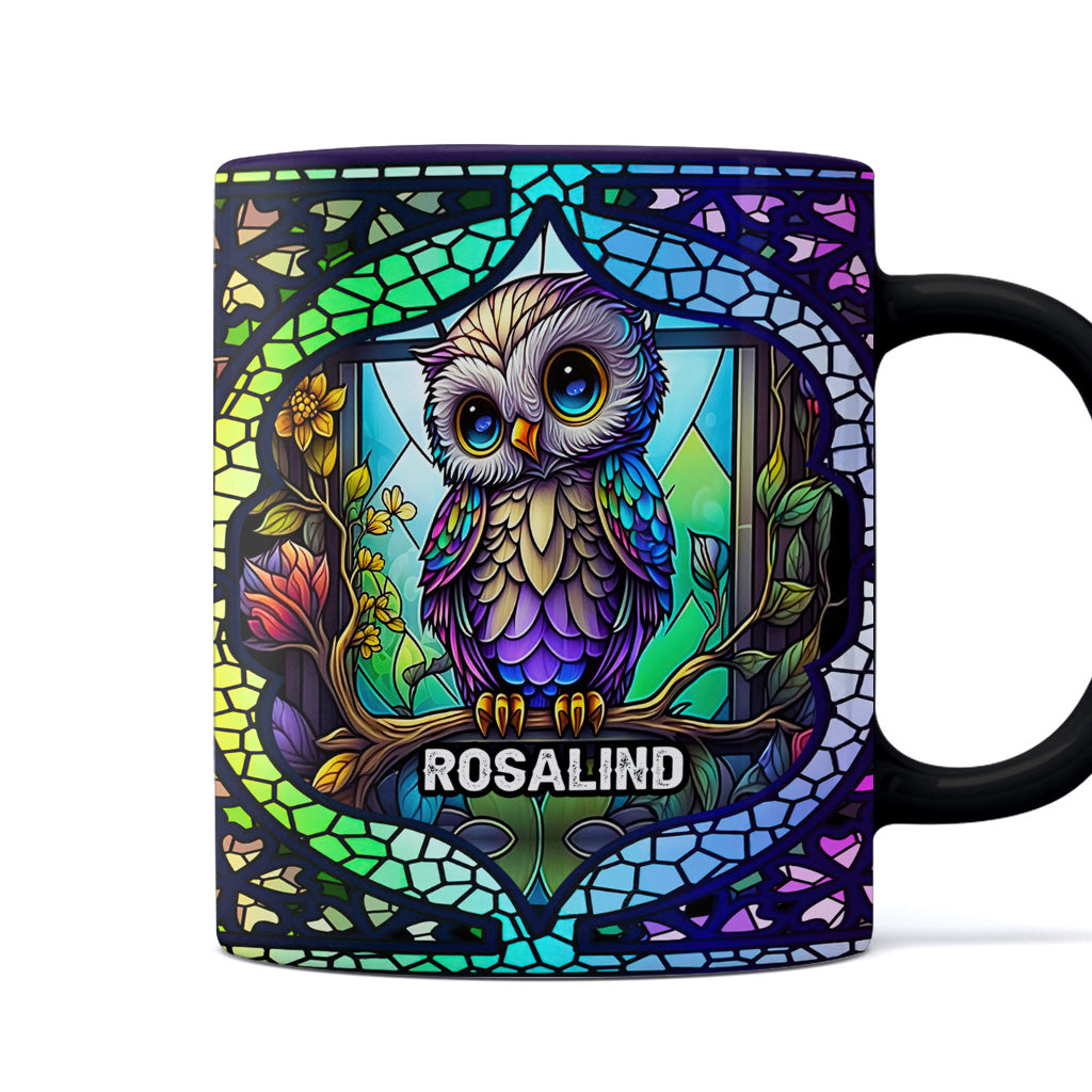Magnifiques hiboux - Mug hibou personnalisé