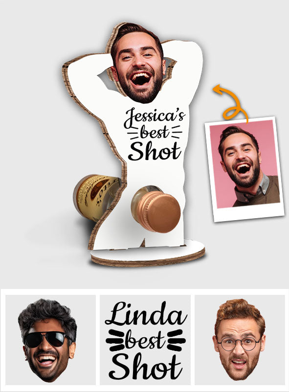 Votre meilleure chance - cadeau pour mari, femme, petit ami, petite amie - Plaque en bois personnalisée à poser