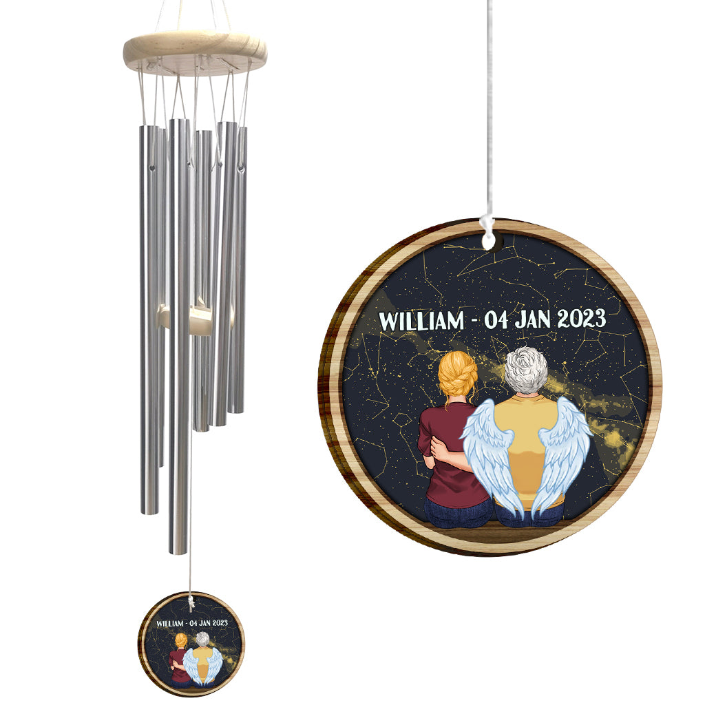 When I Look At The Stars - Personalized Memorial Wind Chime