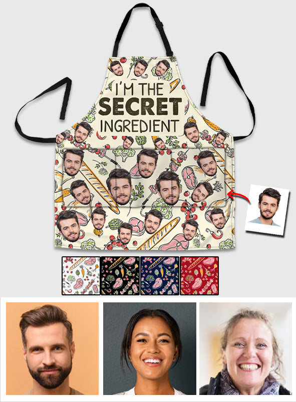I'm The Secret Ingredient - Personalized Couple Apron