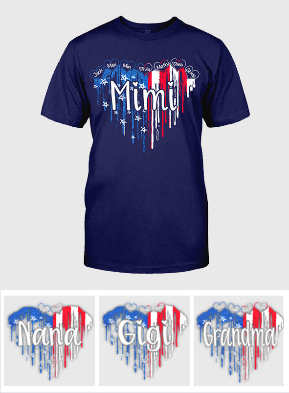 Mes petits-enfants - T-shirt et sweat à capuche personnalisés pour grand-mère