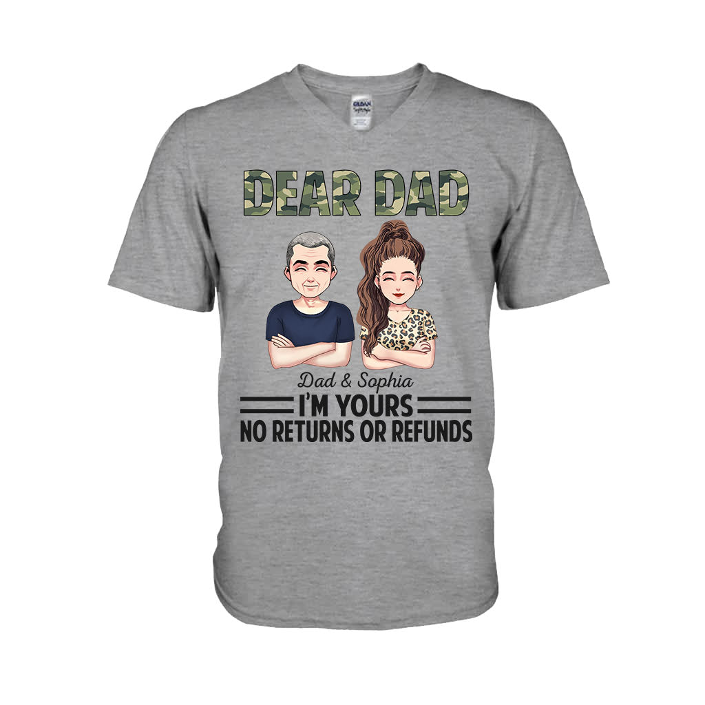 Chers maman et papa, je suis à vous - Cadeau pour maman et papa - T-shirt et sweat à capuche personnalisés