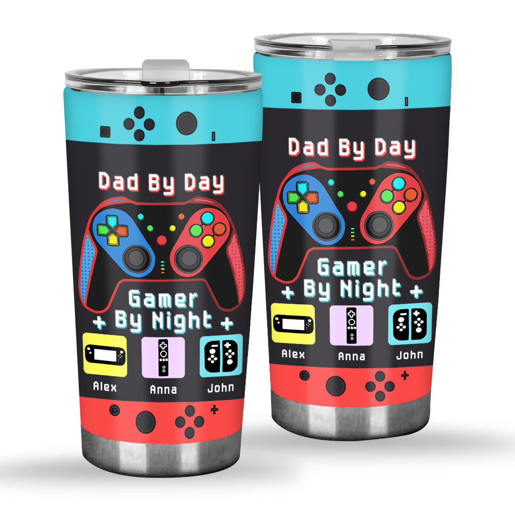 Papa Gamer : Comme un papa normal, mais en beaucoup plus cool - Cadeau de jeu vidéo pour papa gamer - Gobelet personnalisé
