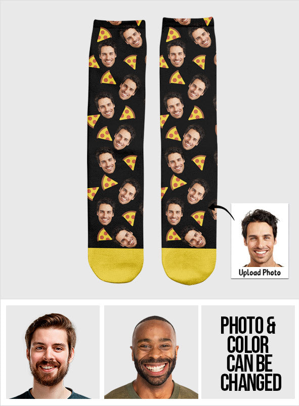 Funny Icon Pattern - Personalized Father Socks