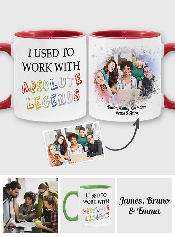 Légendes absolues - Mug personnalisé pour collègue