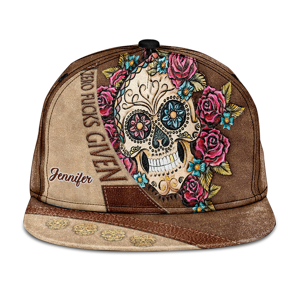 Zéro F Given - Casquette personnalisée tête de mort