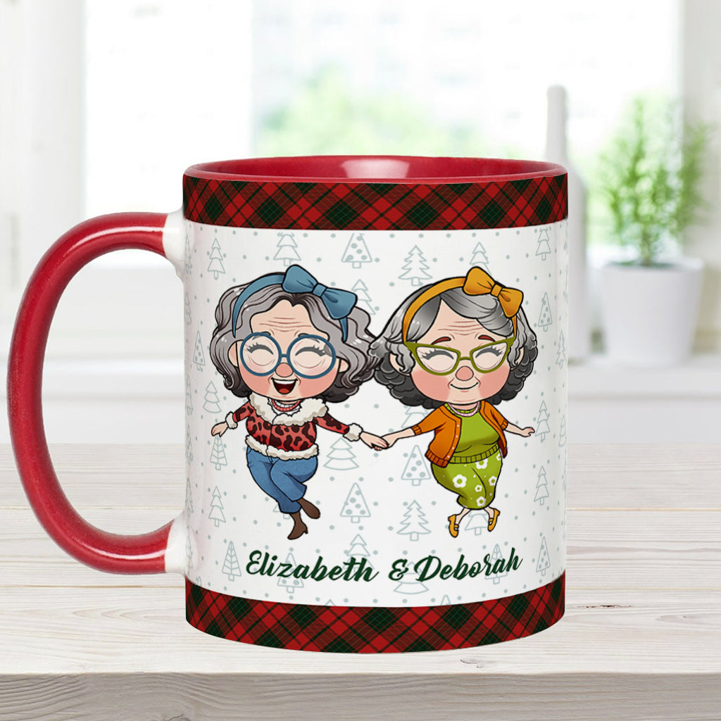 Mug personnalisé « Les vieilles dames qui sèment la pagaille » pour meilleure amie
