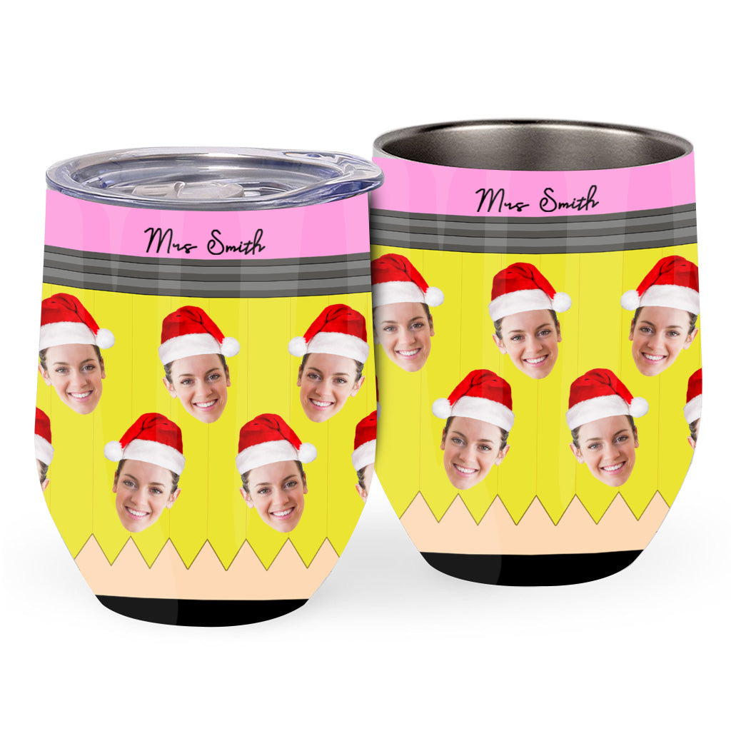 Vie d'enseignant - Gobelet à vin personnalisé pour enseignants