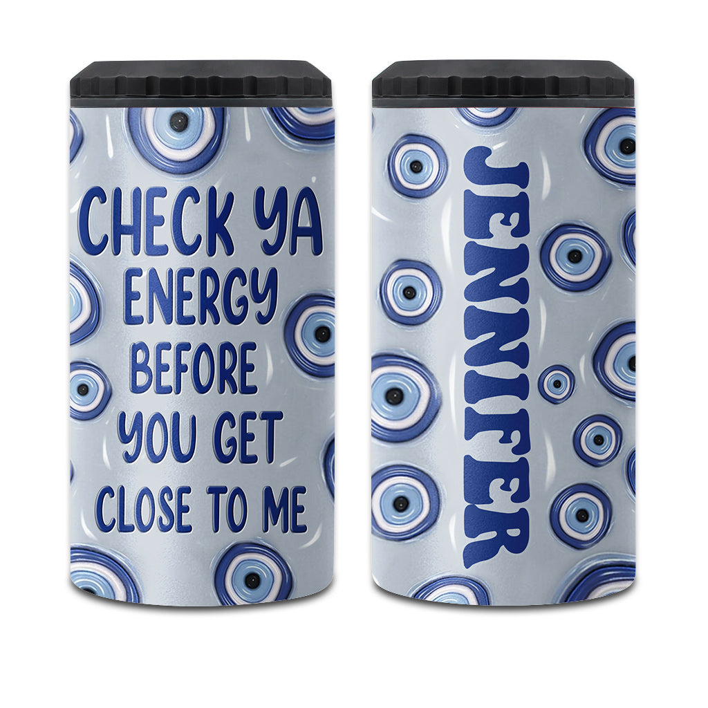 Check Ya Energy - Refroidisseur de canettes de sorcière personnalisé