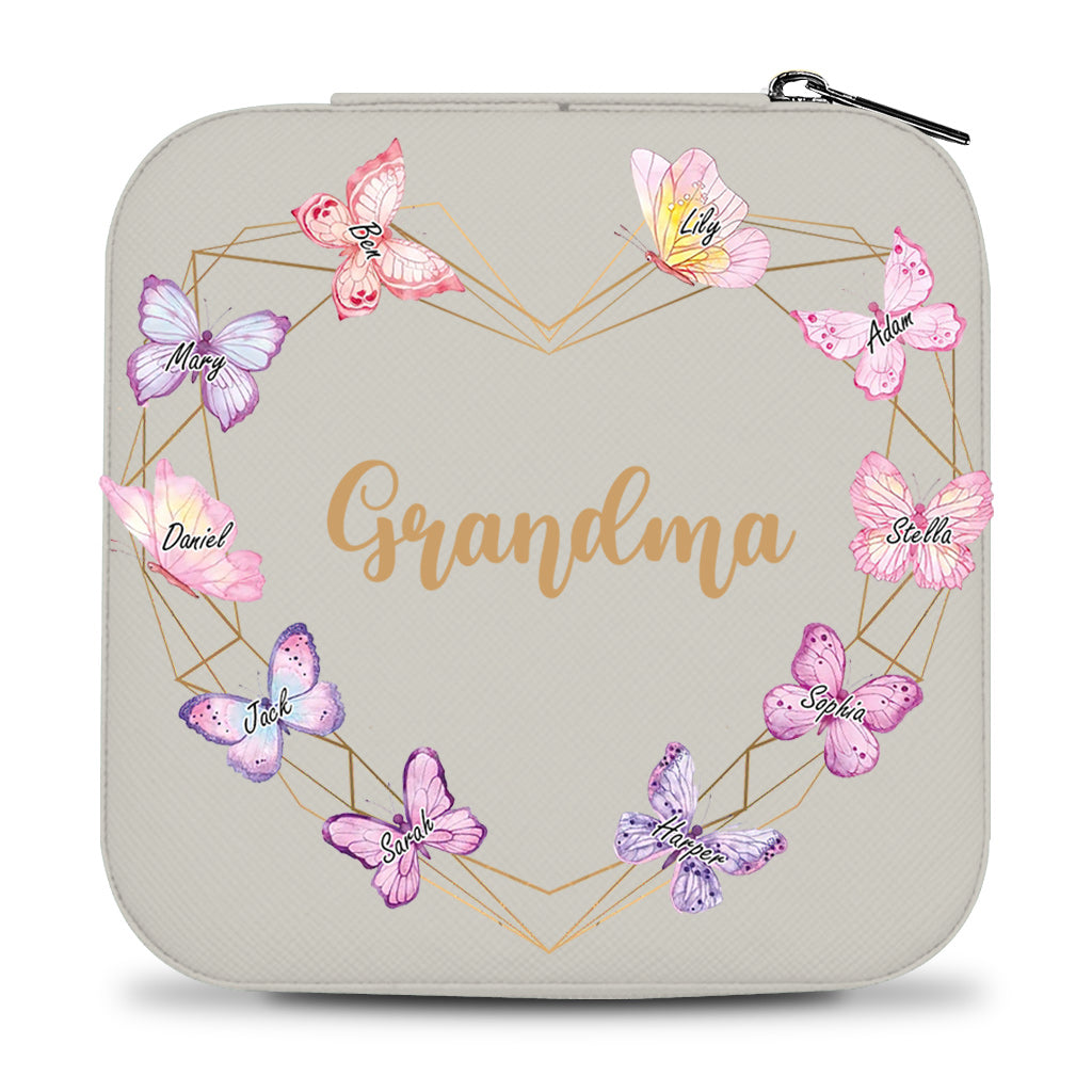 Grand-mère Maman - Coffret à bijoux personnalisé pour la fête des mères