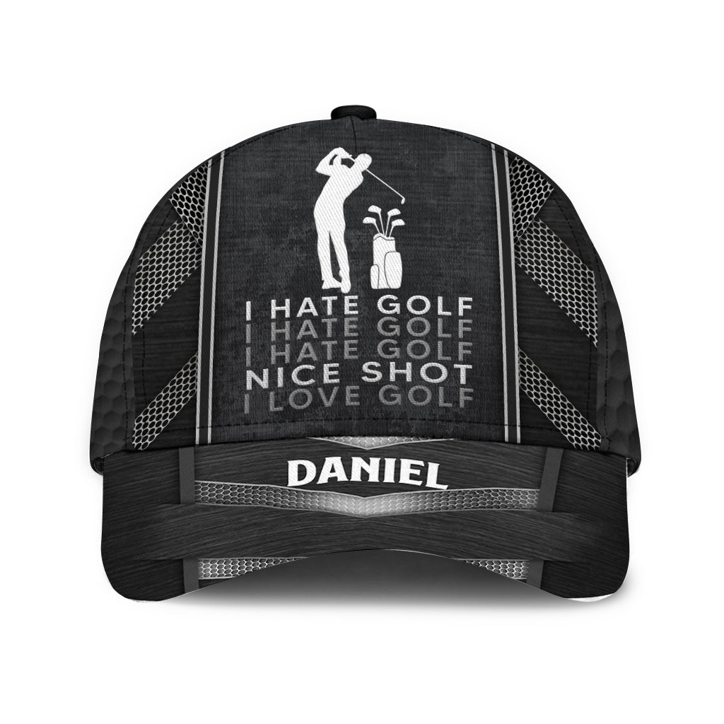 J'adore le golf - Casquette de golf classique personnalisée