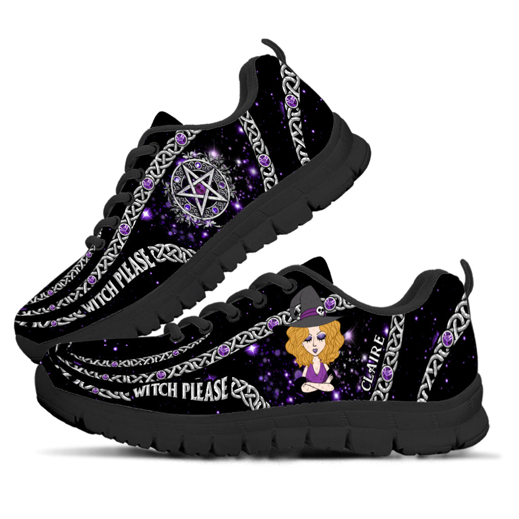 Witch Please - Personalized Witch Sneakers