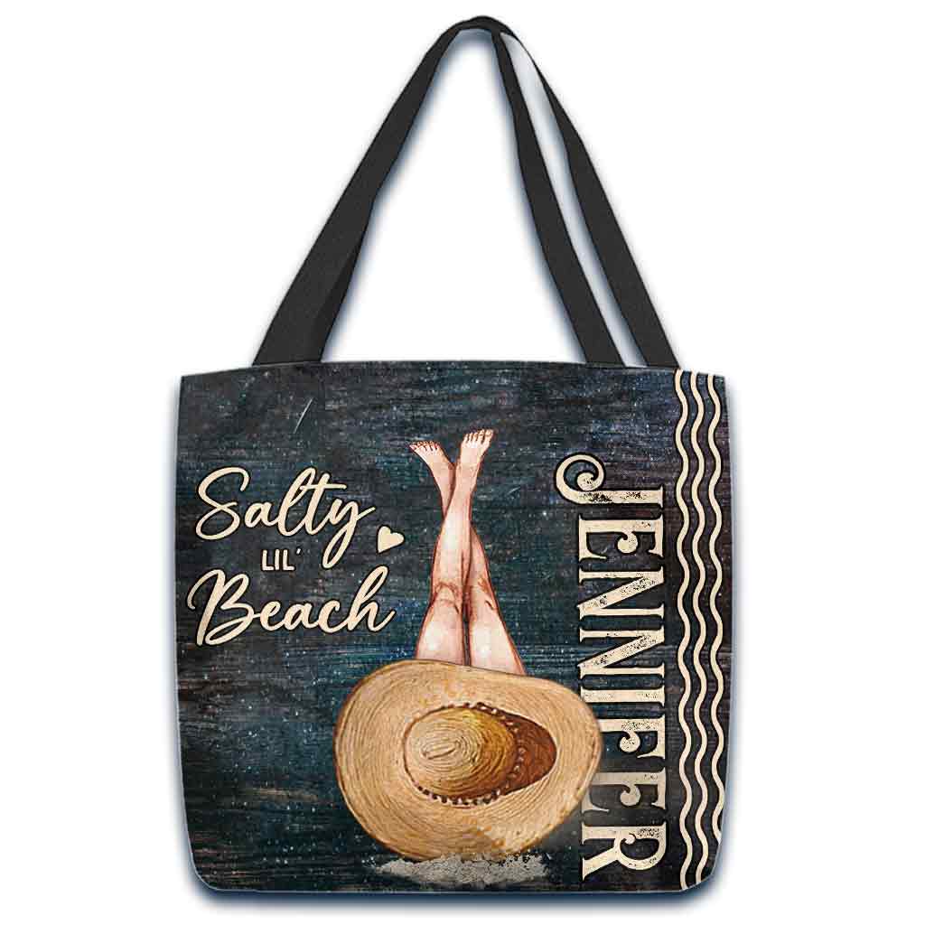 Salty Lil' Beach - Sac fourre-tout personnalisé pour les amoureux de la mer