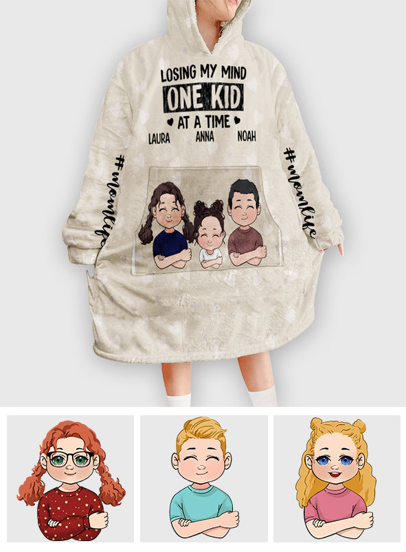 Perte de mémoire - Sweat à capuche couverture personnalisé pour la fête des mères