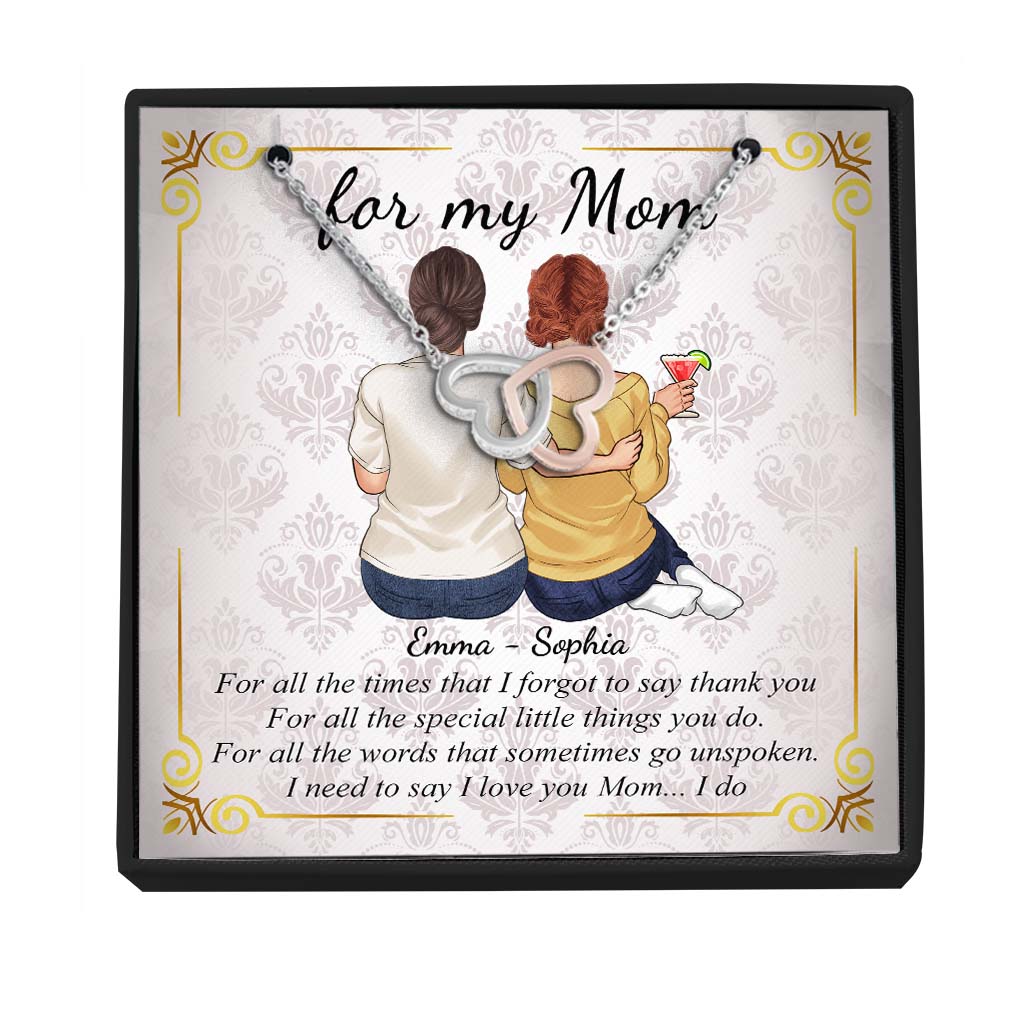 Pour ma maman - Collier personnalisé pour la fête des mères