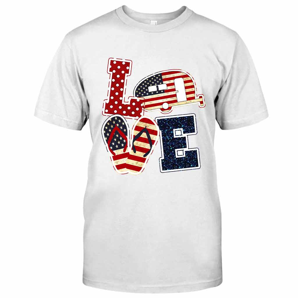 T-shirt et sweat à capuche personnalisés « J’adore le camping »