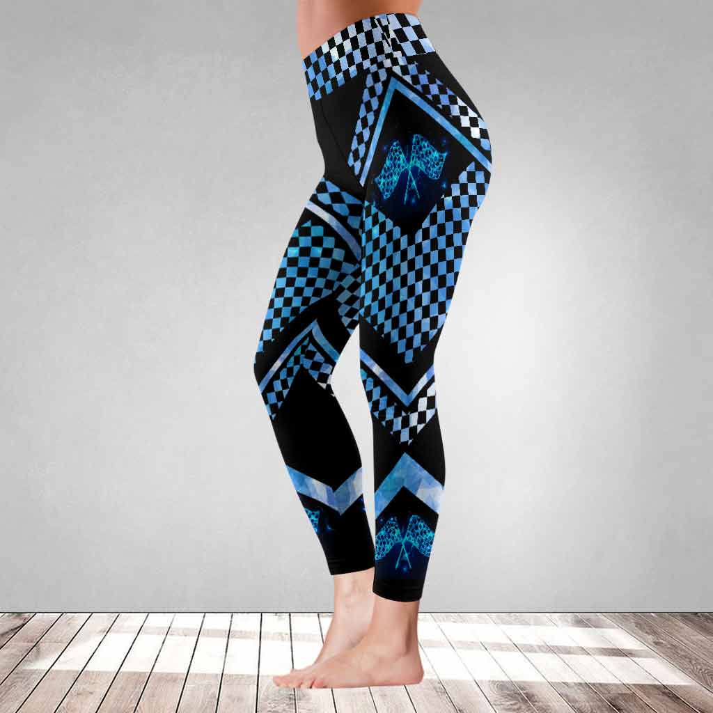 Leggings Racing Girl Polygon