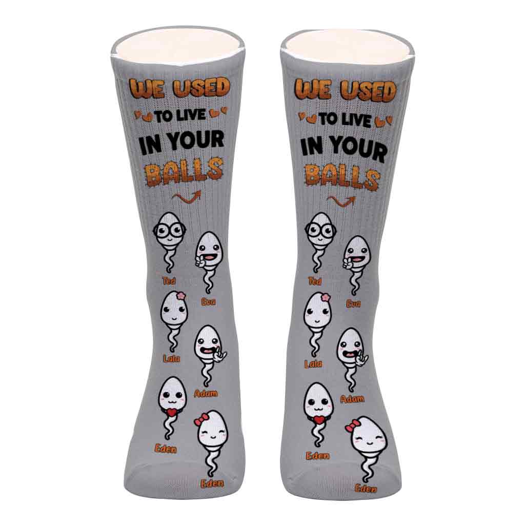 Seems Like Just Yesterday - Personalized Father Socks