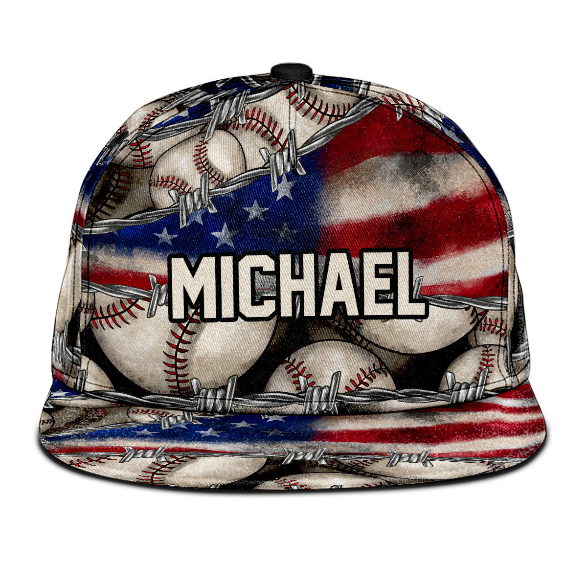 Flag Bearer - Personalized Baseball Snapback