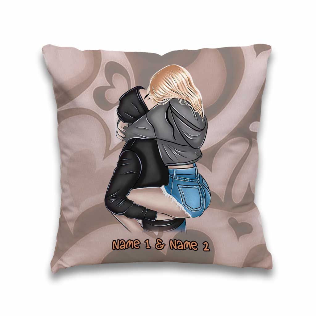 I Do Believe In Fate And Destiny - Personalized Couple Throw Pillow