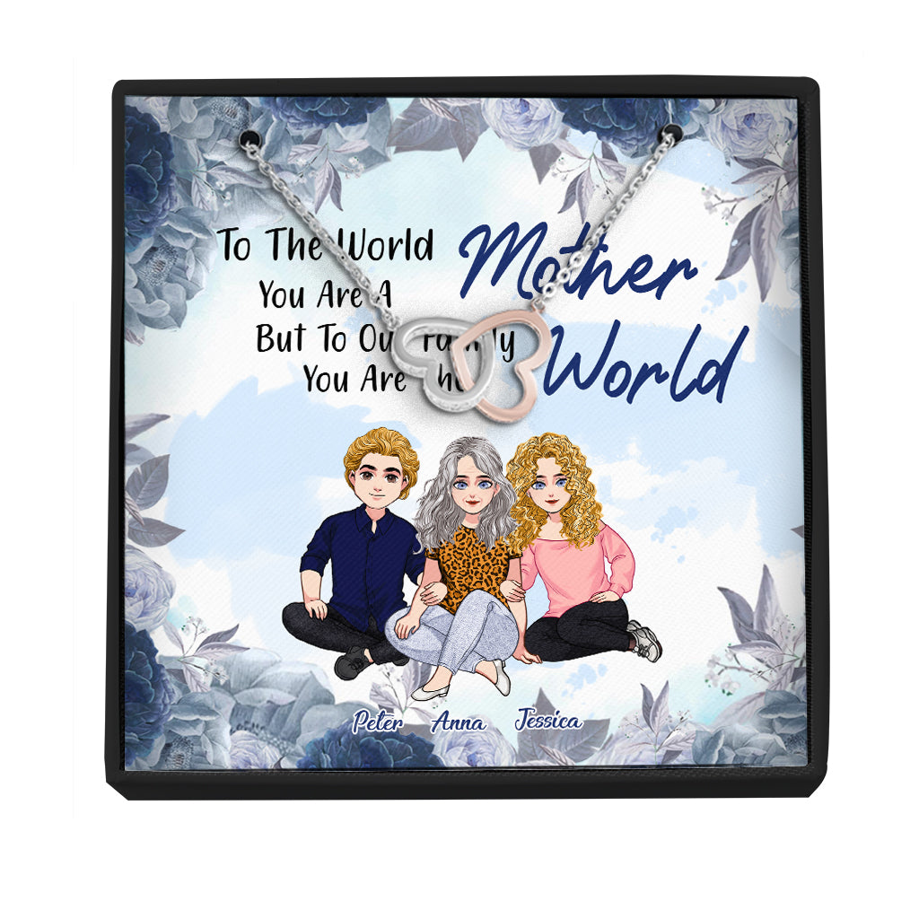 You Are A Mother But To Your Family - Personalized Mother's Day Mother Necklace