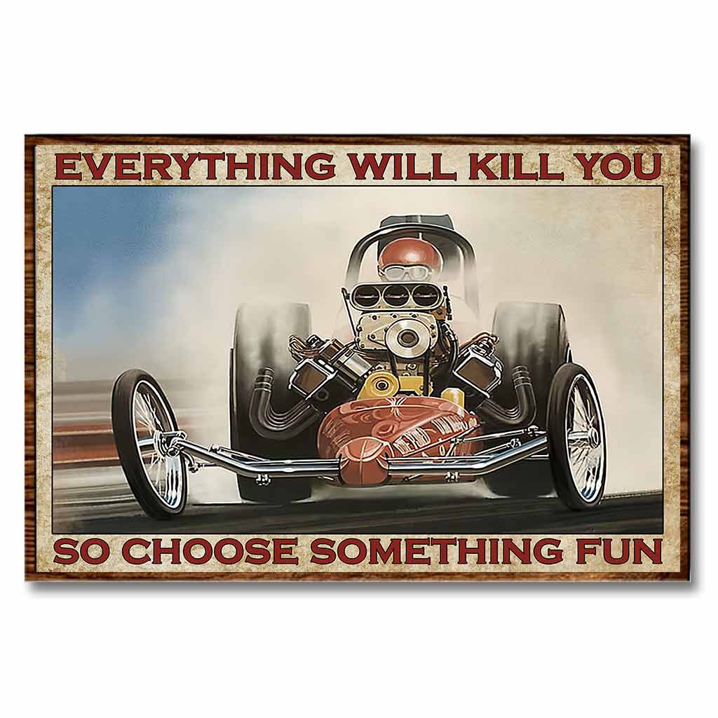 Choisissez quelque chose d'amusant - Affiche de course 062021