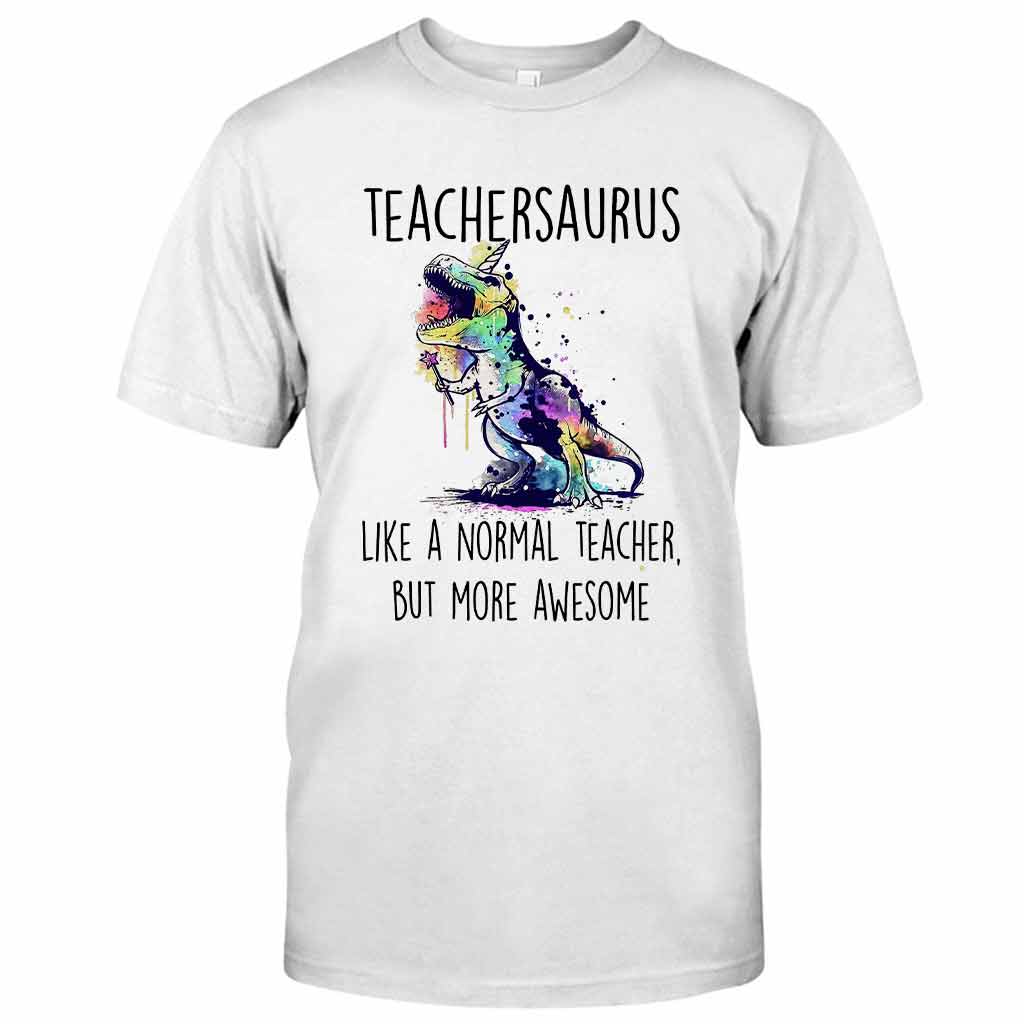 T-shirt et sweat à capuche Teachersaurus 062021