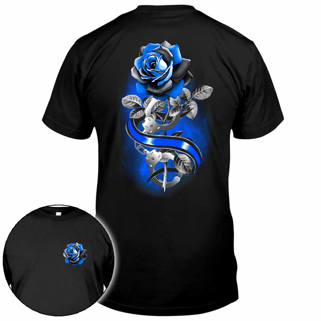 T-shirt et sweat à capuche Blue Rose - Policier 062021