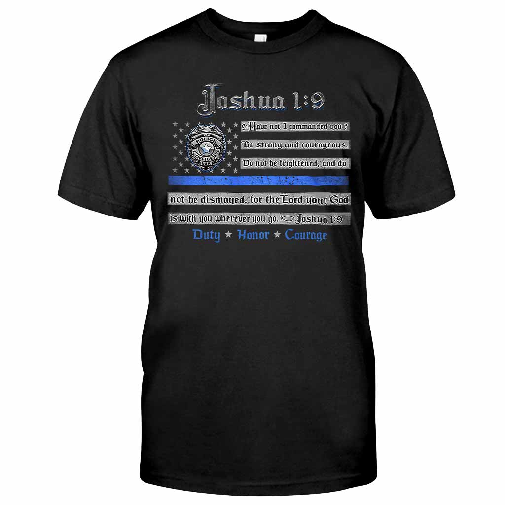 Duty Honor Courage - Police Officer T-shirt And Hoodie 0621