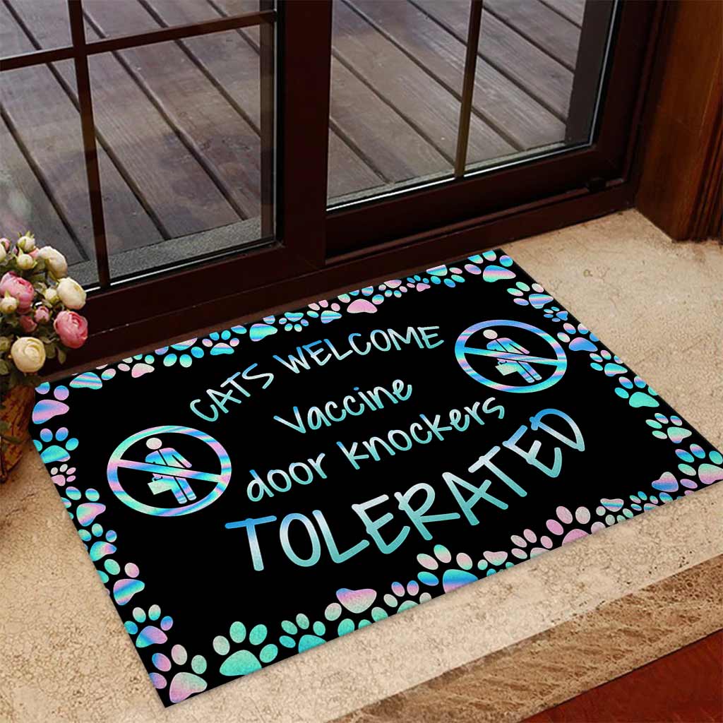 Cats Welcome Doormat