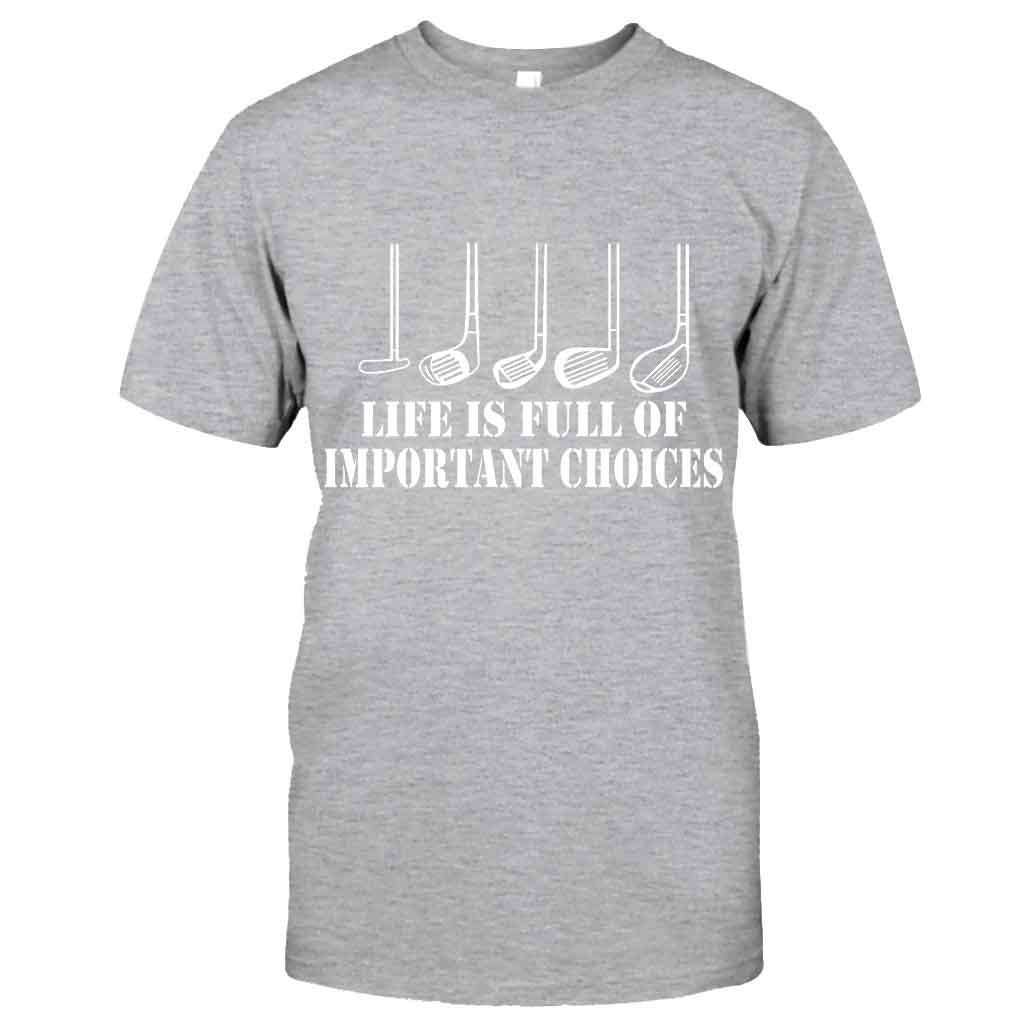 La vie est pleine - T-shirt et sweat à capuche de golf 062021