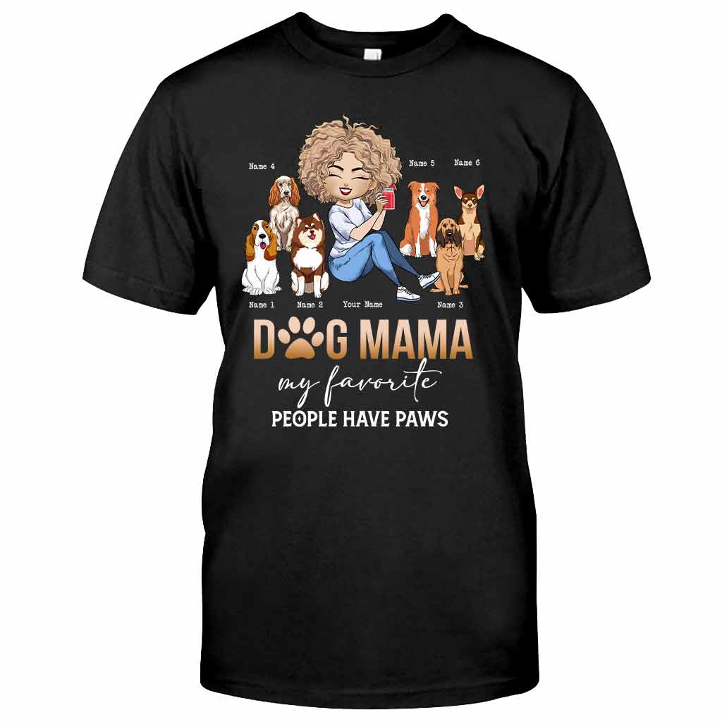 Dog Mama - Personalized T-shirt and Hoodie
