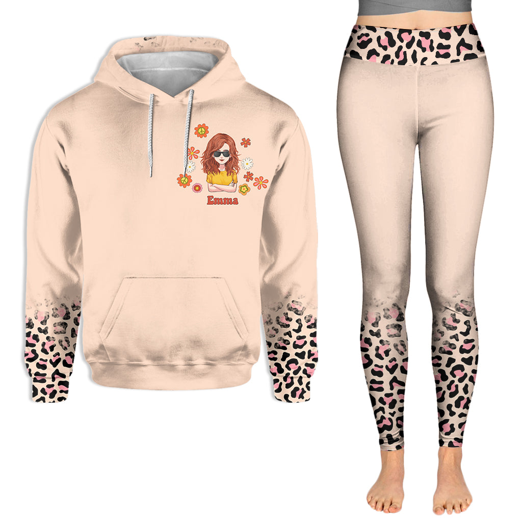 Je ne suis pas une maman comme les autres - Sweat à capuche et legging personnalisés pour la fête des mères