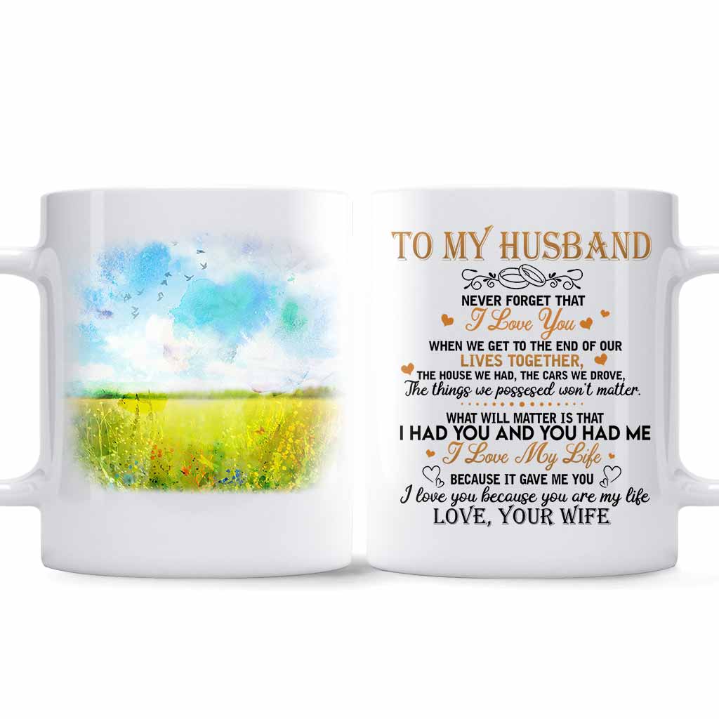 Mug personnalisé pour couple « Je t'avais et tu m'avais »