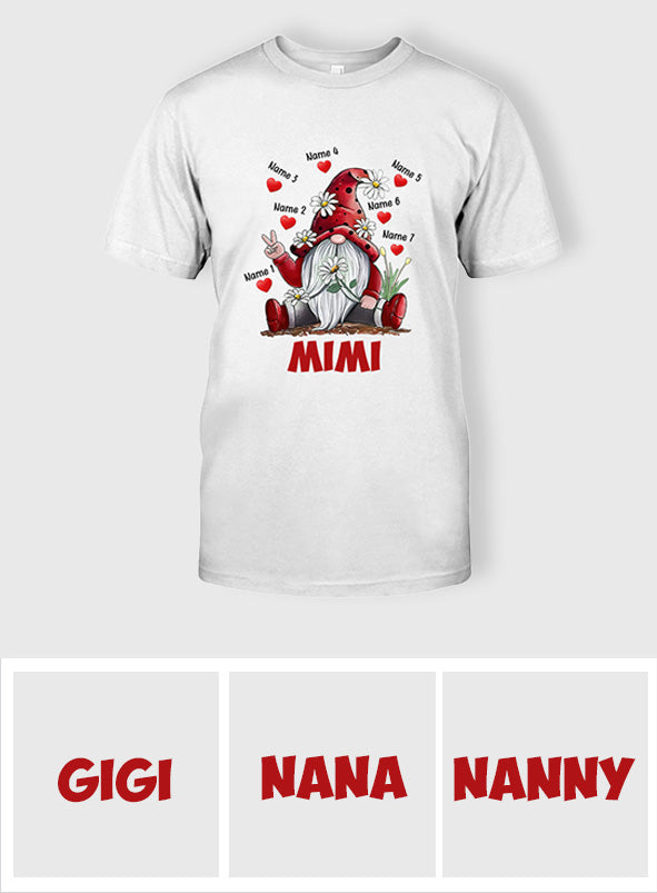 Mamie/Maman, on t'aime ! - T-shirt et sweat à capuche personnalisés pour la fête des mères