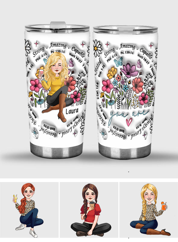 Dieu dit que tu es la foi (verset biblique) - Gobelet personnalisé