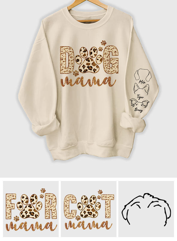 T-shirt personnalisé « Maman Chien » - T-shirt intégral pour chien