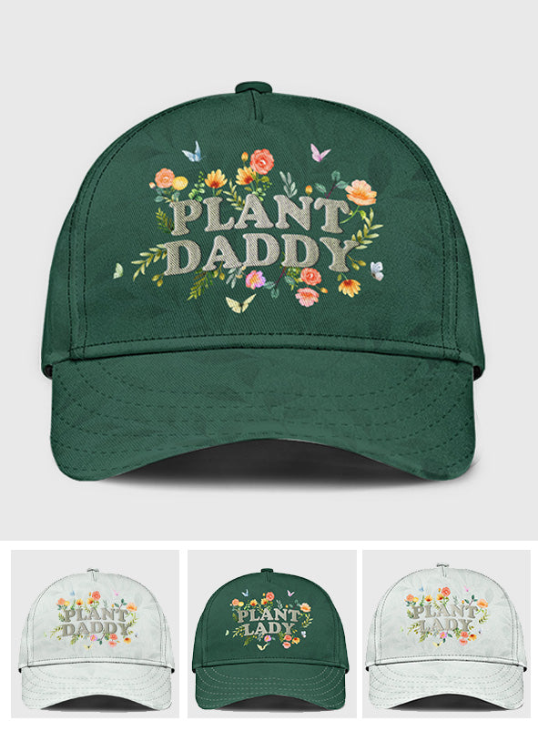 Casquette classique de jardinage personnalisée Plant Daddy Botanical