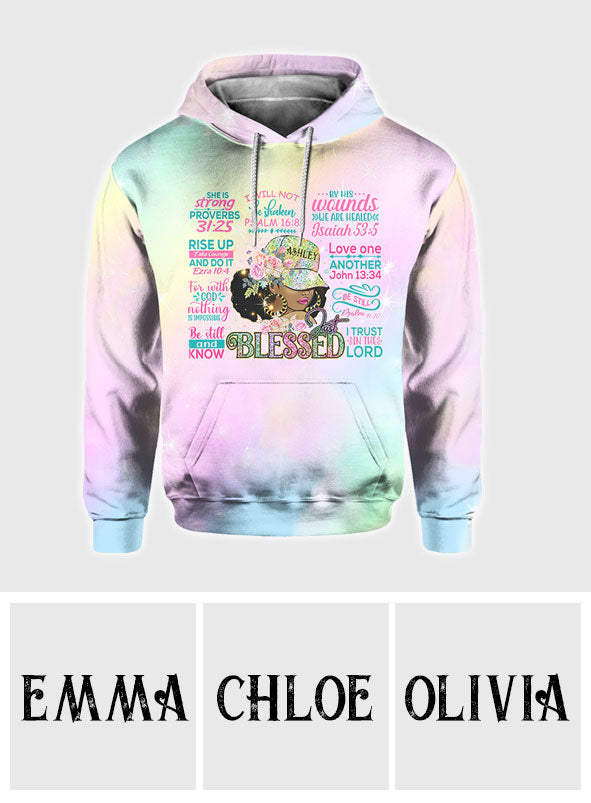 Proud Black Woman - Personalized African American All Over Shirt